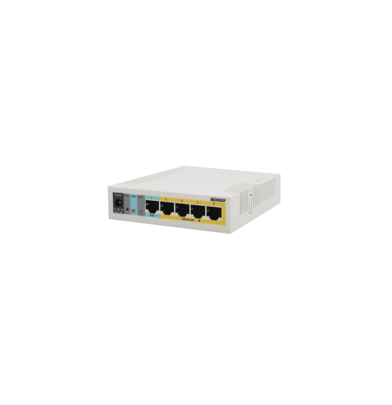 MIKROTIK RB260GSP RB260GSP (RB260GSP) Switch Mikrotik 5 puertos PoE (Pasivo) (1in/4ou