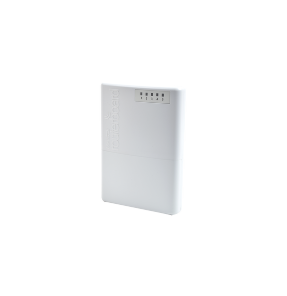 MIKROTIK RB750PPBR2 RB750P-PBR2 (PowerBox) RouterBoard 5 Puertos Fast Ethernet con Po