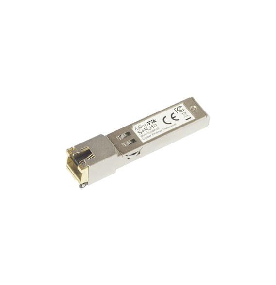 MIKROTIK SRJ10 S+RJ10 S+RJ10 - 10M 100M 1G 2.5G 5G 10G en RJ-45 hasta 10 Gbps