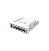 MIKROTIK CRS1061C5S CRS106-1C-5S Cloud Core Switch de 6 Puertos SFP 1 Puerto Combo TP