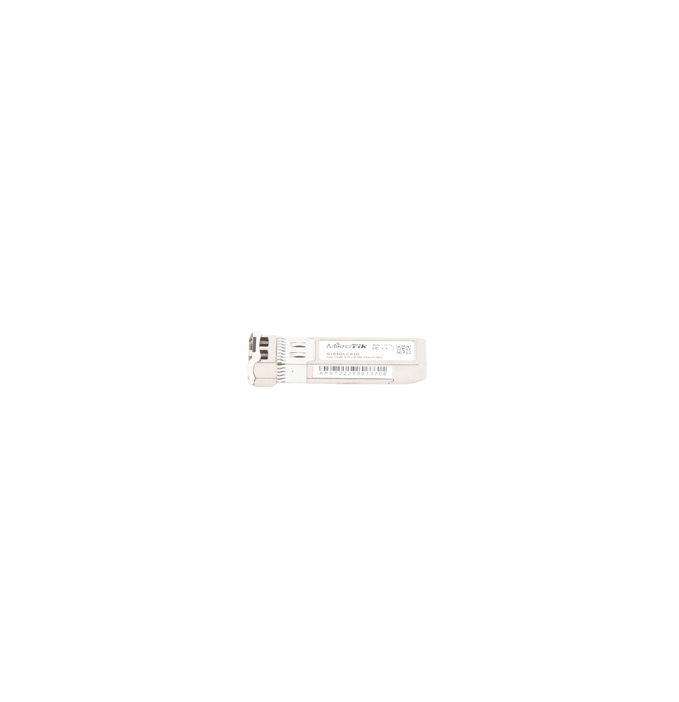 MIKROTIK S85DLC03D S+85DLC03D Transceptor MiniGbic SFP+ 10G LC Duplex para fibra Mult