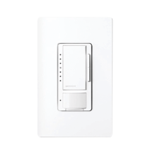 LUTRON ELECTRONICS MSCLOP153MSW MSCL-OP153M-SW Dimmer regulador de intensidad LED con