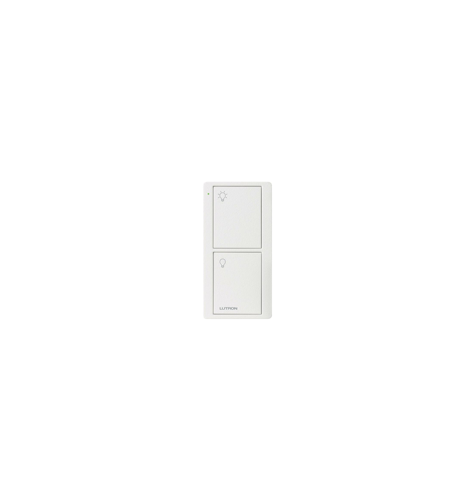 LUTRON ELECTRONICS PJ22BTSWL01 PJ22BTSWL01 Control remoto PICO 2 botones encender apa