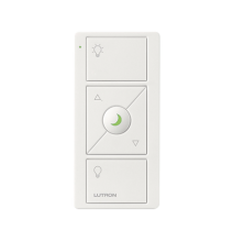 LUTRON ELECTRONICS PJN3BRLGWHL01 PJN3BRLGWHL01 CONTROL REMOTO INALAMBRICO CON 3 BOTON