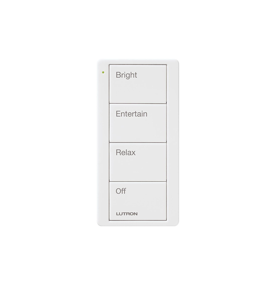 LUTRON ELECTRONICS PJ24BGWHP03 PJ24BGWHP03 Control remoto inalambrico PICO con escena
