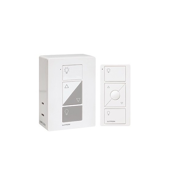 LUTRON CASETA WIRELESS PPKG1PWH PPKG1PWH (Caseta Wireless) Kit adaptador y control re