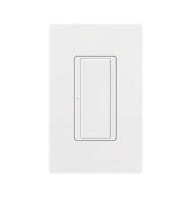 LUTRON ELECTRONICS MAS8AMWHS MA-S8AM-WH-S Maestro Switch multilocacion / un solo polo