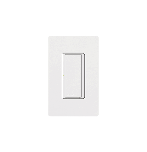 LUTRON ELECTRONICS MAS8AMWHS MA-S8AM-WH-S Maestro Switch multilocacion / un solo polo