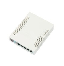 MIKROTIK RB260GS RB260GS Switch Mikrotik 5 puertos Gigabit Ethernet y 1 SFP