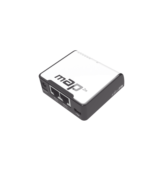 MIKROTIK RBMAP2N RBMAP2N (mAP 2n) 2 Puertos Fast Ethernet 1 Puerto MicroUSB WiFi 2.4