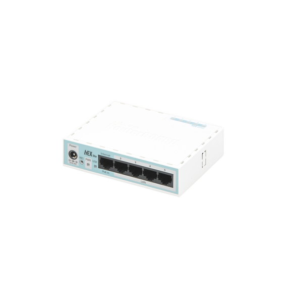 MIKROTIK RB750R2 RB750R2 (hEX lite) RouterBoard 5 Puertos Fast Ethernet