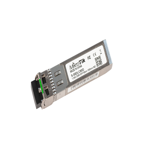 MIKROTIK S55DLC80D S-55DLC80D (S-55DLC80D) SFP module 1.25G SM 80km 1550nm