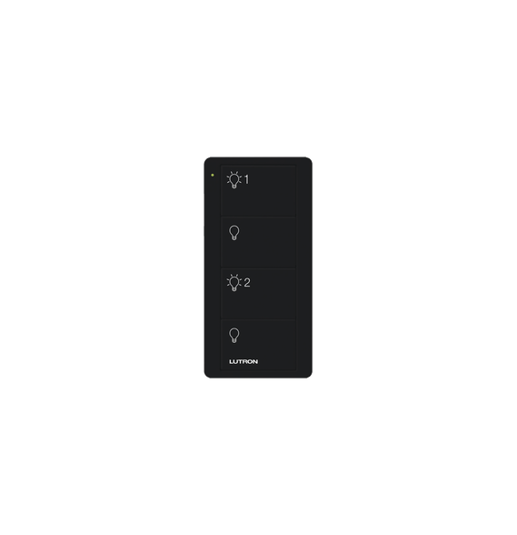 LUTRON ELECTRONICS PJ24BBLL21P PJ24BBLL21P Control remoto PICO inalámbrico con 4 boto