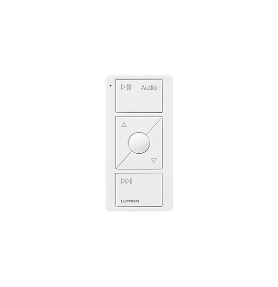 LUTRON ELECTRONICS PJ23BRLGWHA02 PJ23BRLGWHA02 Control PICO 3 botones control de audi