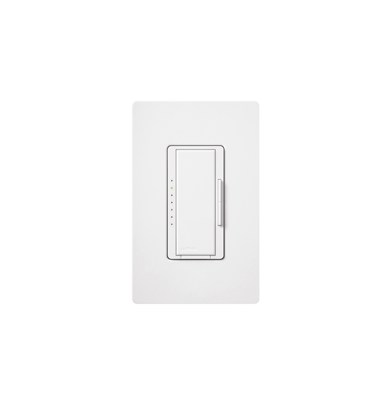 LUTRON ELECTRONICS MACL153MWH MACL153MWH Maestro Atenuador dimmer3 VIAS / Un solo pol
