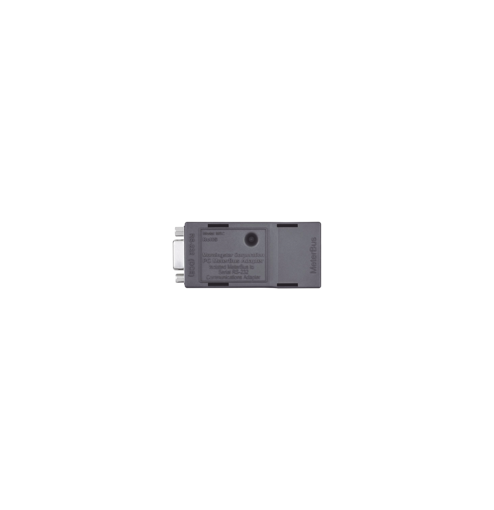 MORNINGSTAR MSC MSC Adaptador MeterBus a RS232 Convierte el RJ-11 en una interfaz RS2