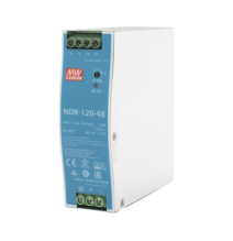 MEANWELL NDR12048 NDR-120-48 Fuente de poder industrial de 120 W salida 48 Vcc entrad