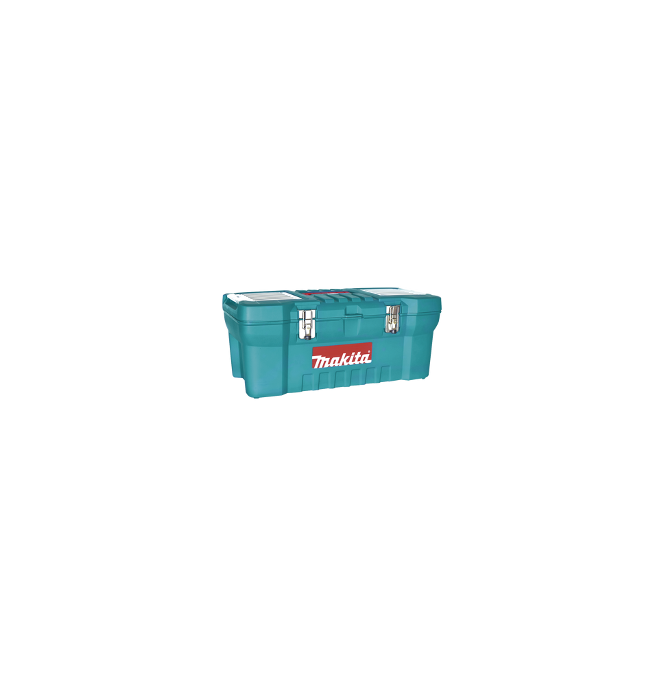 MAKITA 7685 7685 Caja de herramientas de 24 con doble cerradura de metal (60 x 25 x 3