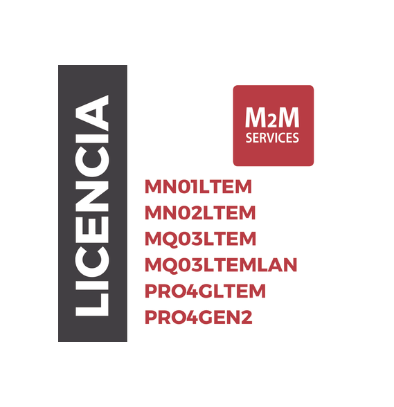 M2M SERVICES VOUCHERLTEM VOUCHERLTEM Servicio de datos 4GLTE/5G por un Año para MN02L