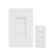 LUTRON CASETA WIRELESS PJ2WALLWHL01 PJ2WALLWHL01 Kit placa de pared y Control Remoto