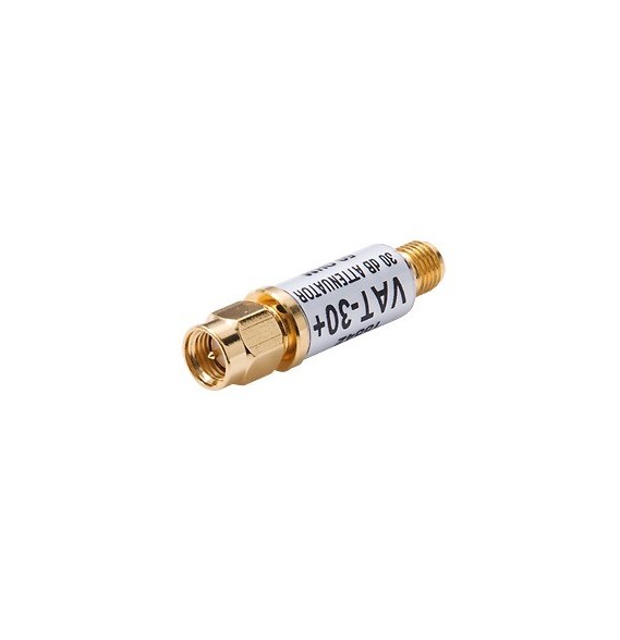 MINI CIRCUITS VAT30 VAT-30 Atenuador en Línea de 30 dB 0.5W CD-6 GHz Conectores SMA M