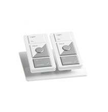 LUTRON CASETA WIRELESS LPED2WH LPED2WH Base de mesa para dos controles remotos inalám