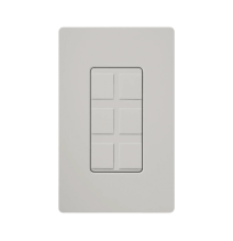 LUTRON ELECTRONICS SC6PFPD SC6PFPD Caja de pared para varios contactos de red o tel 6