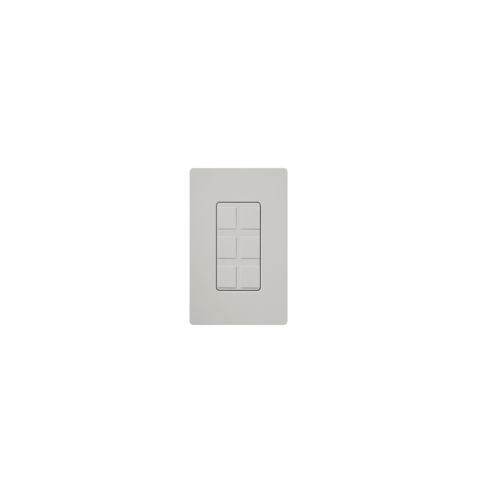 LUTRON ELECTRONICS SC6PFPD SC6PFPD Caja de pared para varios contactos de red o tel 6