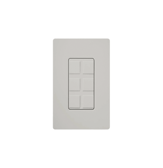 LUTRON ELECTRONICS SC6PFPD SC6PFPD Caja de pared para varios contactos de red o tel 6