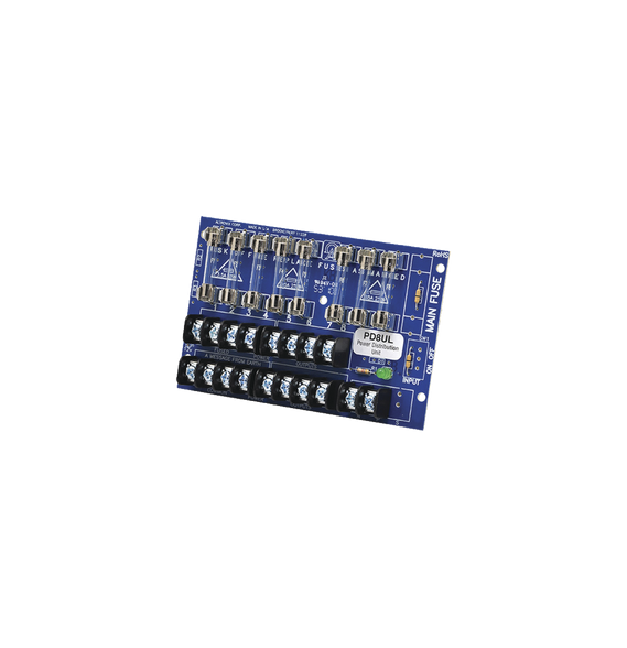 ALTRONIX PD8UL PD8UL Tablero distribuidor de voltaje 8 salidas con fusible de protecc