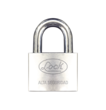 LOCK SYSLCAC60 SYS-LCA-C60 Candado de hierro alta seguridad con llave de disco/ Acaba