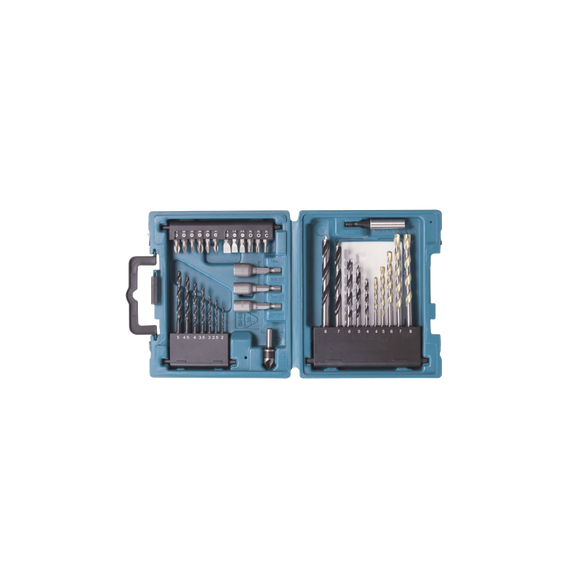 MAKITA D36980 D-36980 Juego de accesorios multipropósito 34 piezas brocas y puntas pa