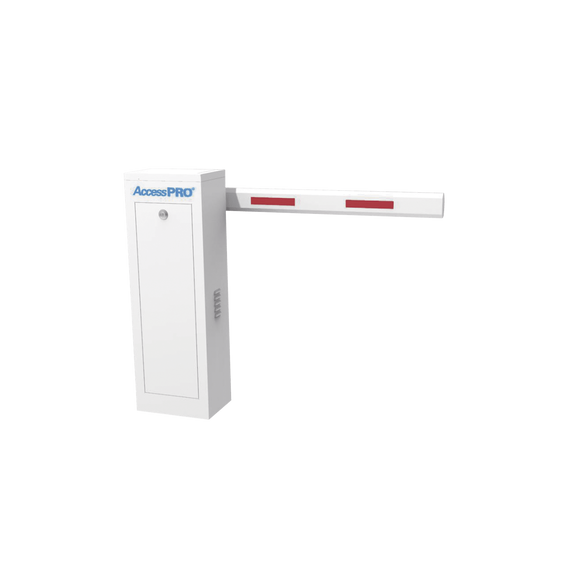 AccessPRO KTXBF4MR KT-XBF-4MR Kit de Barrera Vehicular Derecha y Brazo de hasta 4 met