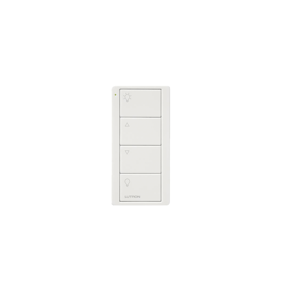 LUTRON ELECTRONICS PJ24BGWHL01 PJ24BGWHL01 Control remoto PICO 4 botones complemente