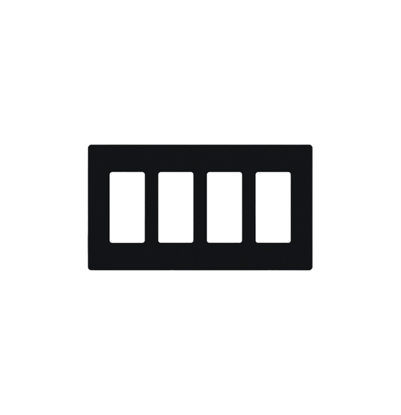 LUTRON ELECTRONICS SC4MN SC4MN PLACA DE PARED 4 ESPACIOS