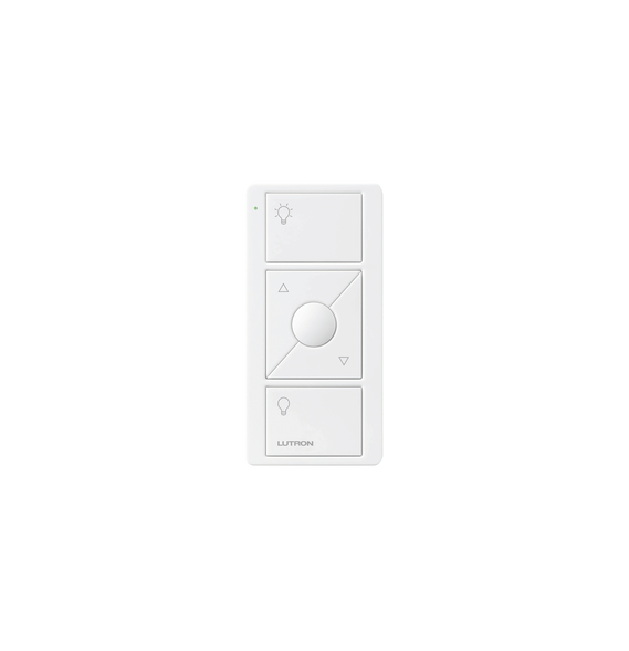 LUTRON ELECTRONICS PJ23BRLGWHL01 PJ23BRLGWHL01 Control remoto PICO 3 botones encender
