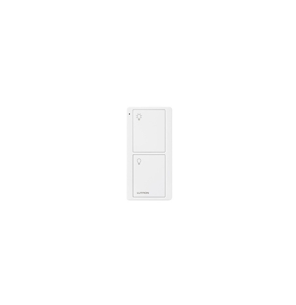 LUTRON ELECTRONICS PJ22BGWHL01 PJ22BGWHL01 Control remoto PICO 2 botones encender apa