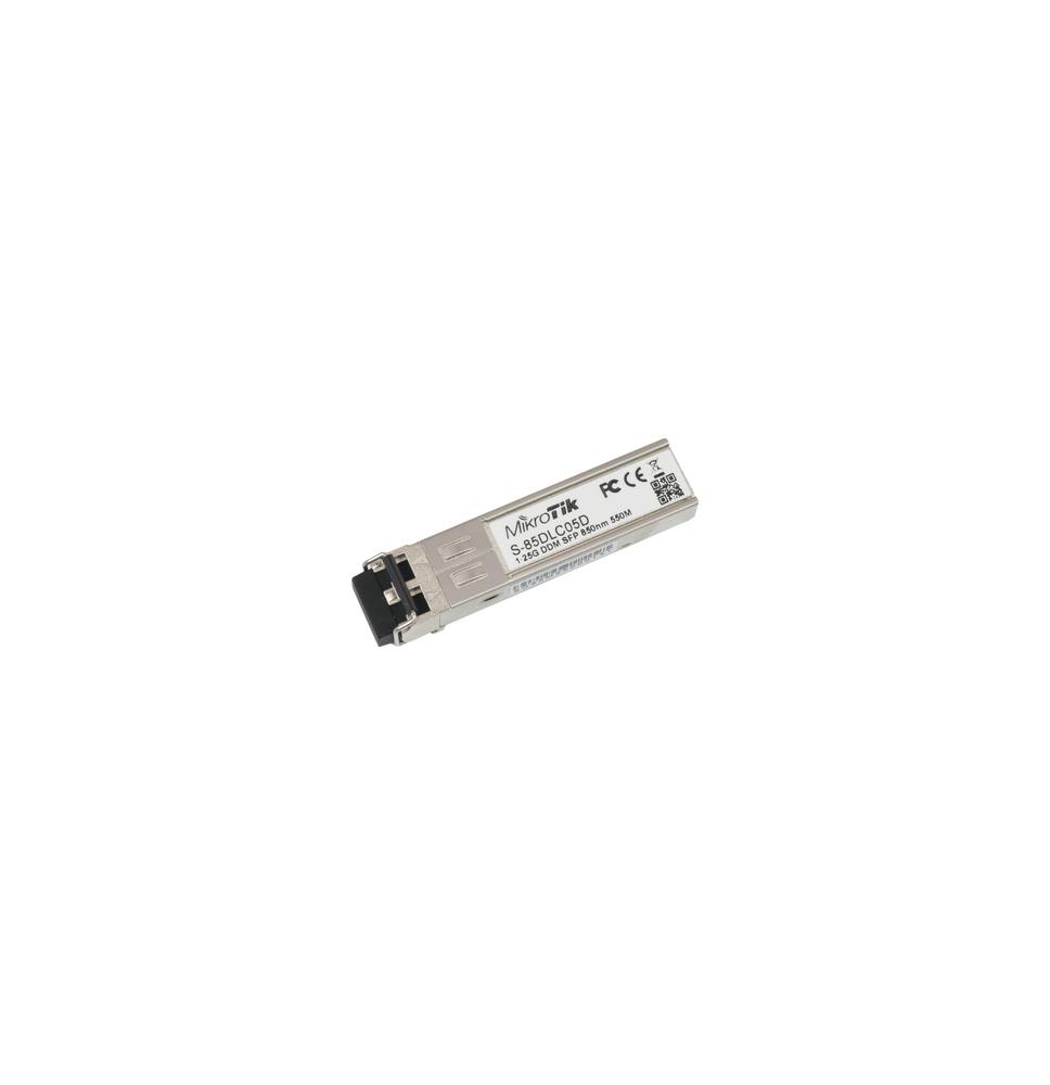 MIKROTIK S85DLC05D S-85DLC05D Transceptor MiniGbic SFP 1.25G LC Duplex para fibra Mul