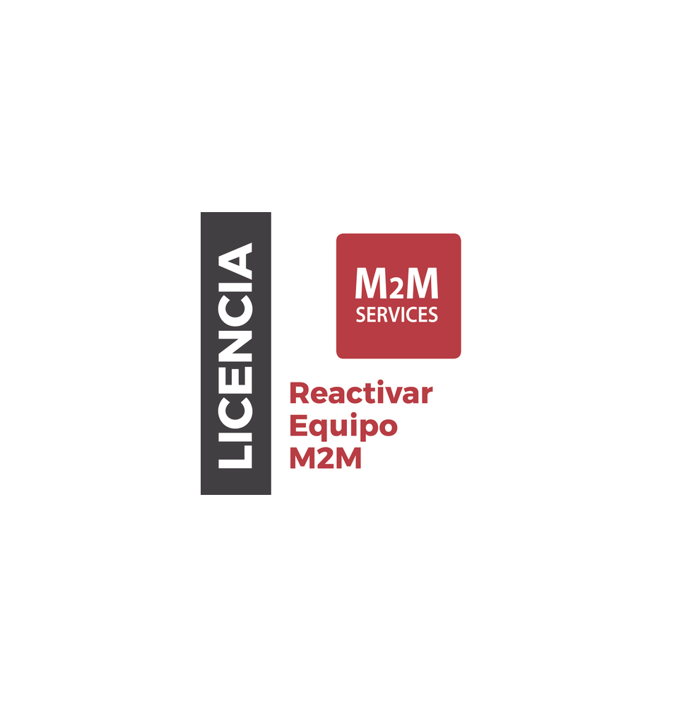 M2M SERVICES REACTIVAM2M REACTIVAM2M Reactivacion de conectividad para equipos M2M Y