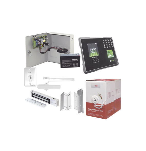 Syscom ACCESSKIT12 ACCESSKIT12 Sistema Completo de Acceso Y asistencia Incluye Lector