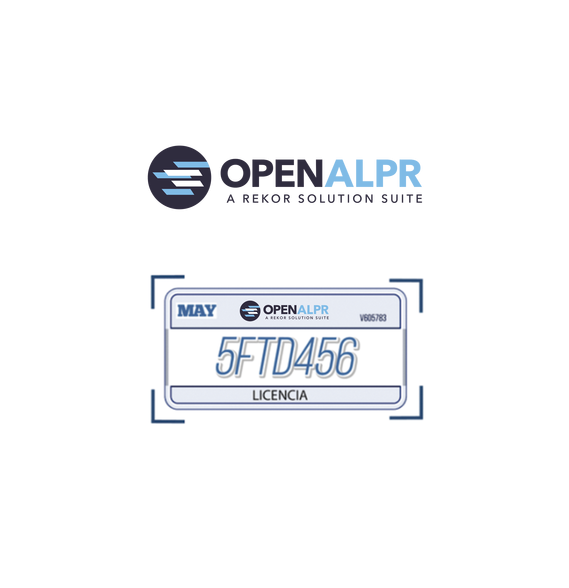 OpenALPR OPENALPR01 OPENALPR-01 Licencia VITALICIA / Reconocimiento de Placas / Co