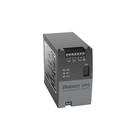 PANDUIT UPS00100DC UPS00100DC UPS Industrial de 100 Watts 24 Vcd de Entrada Instal