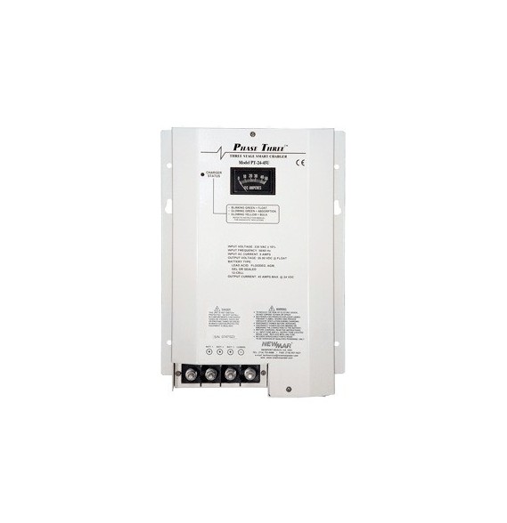 NEWMAR PT2420U PT-24-20U Cargador de Batería Plomo Ácido 24 Volts 20 Amps