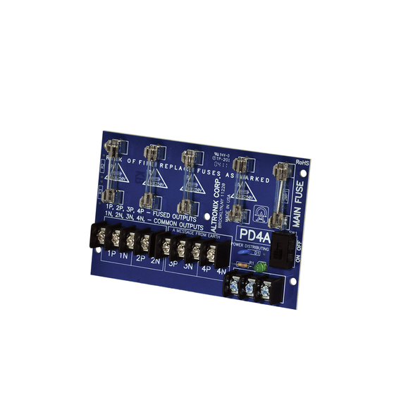 ALTRONIX PD4 PD4 Módulo para distribución de energía
