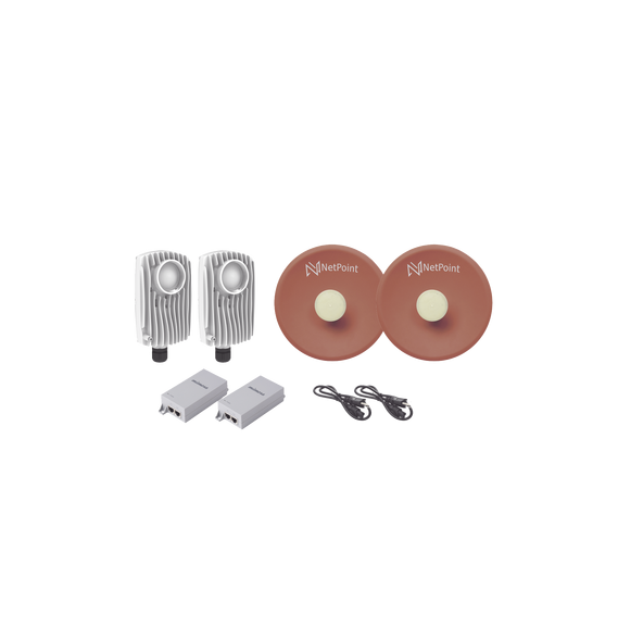 NetPoint C6XNPPROKIT C6XNPPROKIT Kit de 2 radios C6X con antenas NPPROS2PACK (27 d