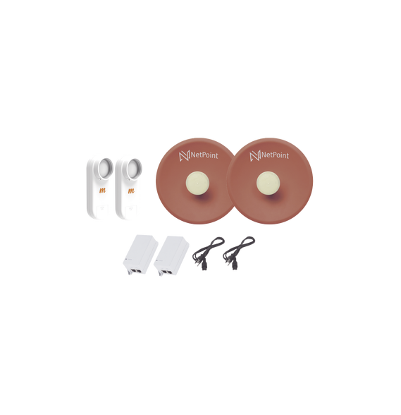 NetPoint C5XNPPROKIT C5X-NPPRO-KIT Kit de 2 radios C5X con antenas NPPROS2PACK (27