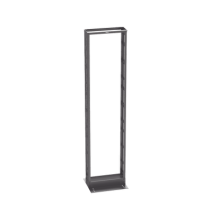 PANDUIT R2P6S R2P6S Rack de Dos Postes Estándar de 19 in Rieles Numerados y Roscad