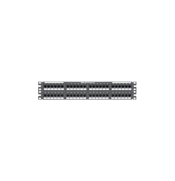 PANDUIT DP48688TGY DP48688TGY Panel de Parcheo de Impacto (110) Plano Categoría 6