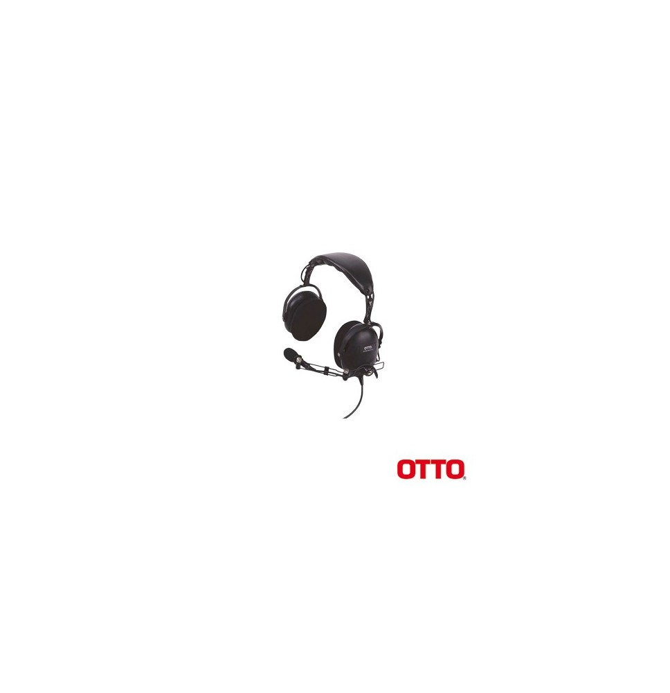 OTTO V410080 V4-10080 Diadema Heavy Duty sobre la cabeza para KENWOOD NX-200/300/4