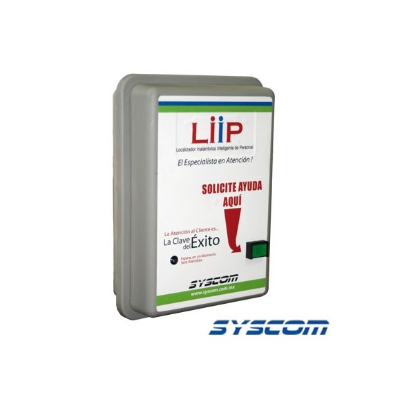 Syscom LIIPU LIIPU Localizador Inalámbrico Inteligente de Personal Incluye Transmisor